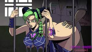 Jolyne Cujoh Gets Her Thicc Ass Interrogated  