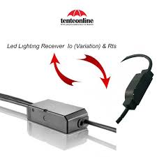 Led Lighting Receiver Io Variation Rts Secenegi Tente Online Da12 V Led Lambalar Icin 20 Kademeli Dim Yapan Isik Alicisidir Max 6 Amper Modul Akilli Ev