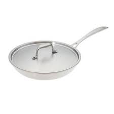 Naming the best cookware brand is highly subjective, but there are great principles to use when whether you're renovating your kitchen, looking for new appliances, or just shopping around for a. American Kitchen Cookware 10 Frying Pan Lid Stainless Steel