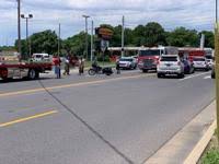 Motorcyclist, SUV driver taken to local hospitals after Paducah crash