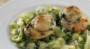 Les Meilleures Recettes De Saint Jacques Fondue De Poireaux Recettes Poissons Et Fruits De Mer Et Recette Saint Jacques