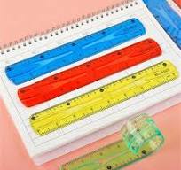 Plastic Ruler, Drawing Ruler, Super Elastic 20cm Flexible ...
