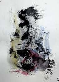 Saatchi Art Artist Wolfgang Kahle Drawing Ship Movements Art Abstract Drawings Ink Drawing Pencil Drawings