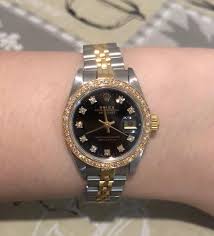 The winding crown and shoulders not included in case diameter measurement 3. Rolex Datejust Women S Fashion Watches On Carousell