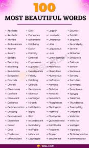 In hollywood it only takes one misstep to put your career at risk. The 100 Most Beautiful Words In The English Language 7esl