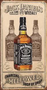 Jack Daniel S Charcoal Tin Sign Allposters Co Uk Poster De Cerveja Cartazes Vintage Imagens Vintage