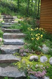 Garden Steps On A Slope Ideas Landscape Stairs Garden Stairs Landscape Steps