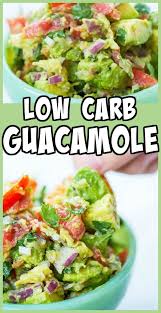 Low Carb Guacamole Homemade And Chunky The Kitchen Magpie Low Carb Recipe Homemade Guacamole Recipe Low Carb Guacamole Recipe Healthy Recipes