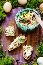 Eieraufstrich Mit Frischkase Und Allerlei Schmeckt Pikant Mit Und Ohne Ei Madam Rote Rube Die Landkuche Rezept In 2020 Ei Aufstrich Eieraufstrich Aufstrich