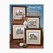 We're busy adding items from the 1000's of cross stitch leaflets and booklets in our storeroom. Country Churches From Stoney Creek Collection Cross Stitch Charts Cross Stitch Charts Casa Cenina
