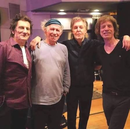 Ten Minutes of Punk Fuzz: How Paul McCartney Anchored the New Rolling Stones  Album Mick Jagger recently discussed collaborating with Paul McCartney for  the new Rolling Stones album, Foreign Tongues (releasing July
