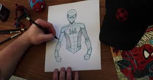 This article contains guidelines on how to draw spiderman in a static position, in action and also in the cartoon form. Learn How To Draw Spider Man As He Will Appear In Avengers Campus In New Disney Parks Video Laughingplace Com