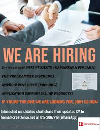 Regards, rachel tan recruitment consultant agensi pekerjaan ns shue sdn bhd tel : Hi Good Day To You I M Agensi Pekerjaan Crest Force Facebook