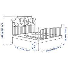Open the sides so lift it up and push. Leirvik Bed Frame White Lonset Ikea