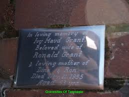 Gravesites Of Tasmania