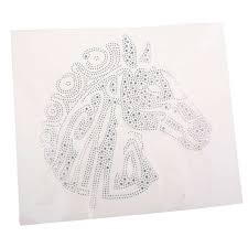 Menariknya lagi, setelah mengambil foto. Jual Rhinestone Iron On Heat Transfer Hot Fix T Shirt Motif Horse Head Applique Terbaru Juli 2021 Blibli