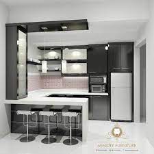 Kitchen set merupakan hal yang cukup penting terutama bagi hunian modern. Kitchen Set Minimalis Modern Model Terbaru Miniuty Furniture