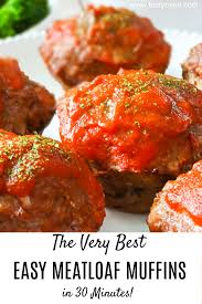 Easy Meatloaf Muffins Recipe In 2020 Easy Meatloaf Meatloaf Muffins Recipes