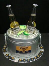 Cerveza Bizcocho De Cumpleaños Para Hombre Pastel Cubeta Con Cerveza Tortas Para Hombres Torta De Cerveza Pastel De Cerveza