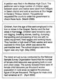 Questions answered every 9 seconds. On The Basis Of These News Reports Write A Letter To The Editor Or A Petition To A Court Highlighting The Violation Of The Right Against Exploitation Cbse Class 9 Social