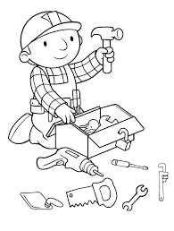 Black Bob The Builder Bob The Builder Coloring Pages Printable Coloring Pages Bob The Builder Coloring For Kids