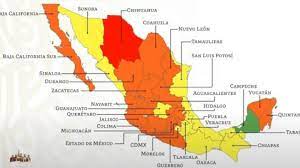Consulta la lista de actividades permitidas en cada una de las etapas del semáforo de riesgo epidemiológico. Mapa Del Semaforo Epidemiologico En Mexico Del 26 De Octubre Al 1 De Noviembre As Mexico