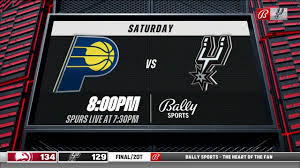 Do not miss pacers vs spurs game. 5y2gzgrzco9spm