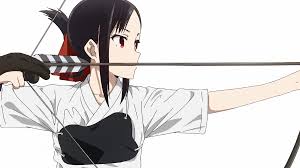 .love is war wallpaper download. Wallpaper Id 121070 Shinomiya Kaguya Archery Women Kaguya Sama Love Is War Kaguya Shinomiya