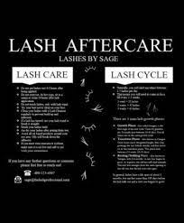 Eyelash Extension Aftercare Instructions Templates Lash Professional Eyelash Extensions Care Eyelash Extensions Eyelash Extensions Aftercare