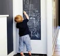 Chalkboard Wall Sticker Blackboard Wall Sticker Chalk Board Black Board  Walls Decals for Kids Room Wrapping Paper 17.3" x 78.7" Self-Adhesive Film  for ...