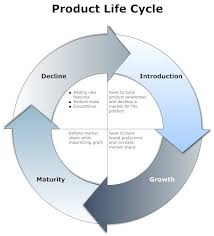 4 Step Product Life Cycle Example Smartdraw Life Cycles Systems Thinking Life