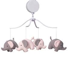 Homemade (construction method closely followed this: Bedtime Originals Musical Baby Crib Mobile Eloise Elephant Target