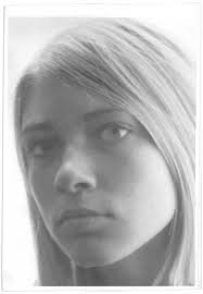 a young Kim Gordon of Sonic Youth