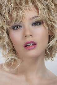 Curly hair is in again! Girls With Short Blonde Curly Hair Novocom Top