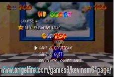 I can only select these for cool, cool mountain: Super Mario 64 Walkthrough Course 4 Cool Cool Mountain