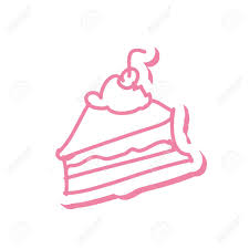 Stuck Kuchen Susser Dessert Backerei Zeichnen Vektor Illustration Lizenzfrei Nutzbare Vektorgrafiken Clip Arts Illustrationen Image 62576155