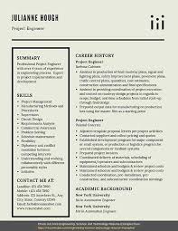 Project Engineer Resume Samples Templates Pdf Word Project Engineer Resumes Bot