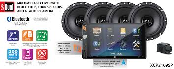 Maybe you would like to learn more about one of these? Dual Electronics Xcp2109sp 7 Inch Led Multimedia Car Stereo Receiver Siri Google Voice Assist Bluetooth Four 6 5 Inch Car Speakers And Backup Camera Walmart Com Walmart Com