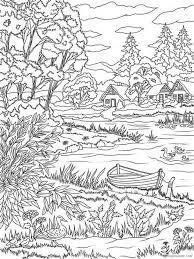 These free coloring pages are also separated into categories to make it easy to find the perfect coloring page. Nature Coloring Pages Adult Nature For Adults 3 Printable 2020 683 Coloring4free Coloring4free Com