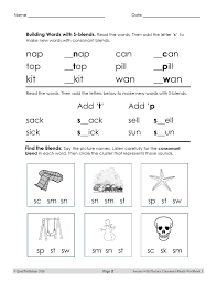 Changing Cvc Words To Ccvc Words Is Lots Of Fun With Success With Phonics Consonant Blends Workbook 2 Available On T Ccvc Words Cvc Words Worksheets Cvc Words