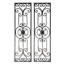 Wrought iron console sofa tables are extremely versatile and can be used in just about any room of your home. Iron Scroll Wall Art Ideas On Foter