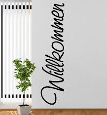 Wandtattoo Willkommen Wort Wallart Eingang Begrussung Wandaufkleber Wallart Zitat Worte Aufkleber Wa 081 Decor Home Decor Home Decor Decals