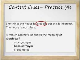 Context Clues Video And Worksheet Synonyms Antonyms Cognates And Ex Context Clues Examples Context Clues Context Clues Worksheets