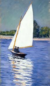 Sailing On The Seine Gustave Caillebotte 1892 Peintre Paysagiste Peinture Moderne Peinture Bateau