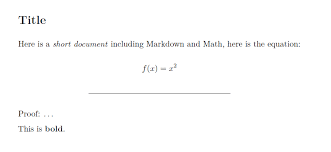 Markdown Mathjax Pdf Tex Latex Stack Exchange