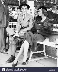 Alfred Gynne Vanderbuilt and Mrs Cornelius Vanderbilt Whitney, August 22,  1936 Stock Photo