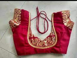 Blouse Back Neck Designs Blouse Neck Designs Unique Blouse Designs Fancy Blouse Designs Blouses for silk saree are often designed with pure silk, cotton silk, raw silk fabrics for elegance, and solidness. blouse back neck designs blouse neck