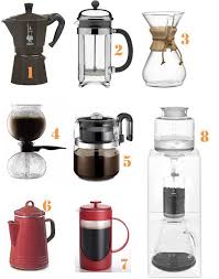Coffee Pots 1 Bialetti Moka Espresso Maker 2 Bodum Chambord French Press We Actually Have This One B Vacuum Coffee Maker Coffee Brewer Percolator Coffee