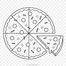 Pizza Drawing Coloring Book Line Art Png 1000x1000px Pizza Area Ausmalbild Black And White Cartoon Download