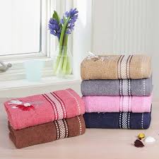 Fruit of the loom floral hand towel/washcloth. Bath Towels 3d Nble Plain Dobby Border Towel Manufacturer From Sonipat